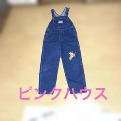 ピンクハウス　デニムサロペット　ハーフパンツ 楽天市場】サロペット レディース ハーフパンツ デニム