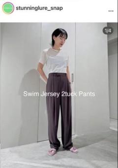 スタニングルアー　スイムジャージ2タックパンツ　ネイビー 00