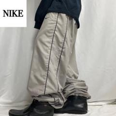 00s Karl Kani ナイロン トラックパンツ ジャージ バギー 極太