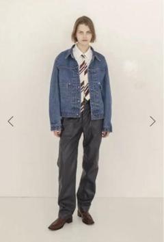 ALLEGE アレッジ　20aw Leather Baker Pants　レザーのサムネイル
