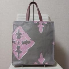 【美品】ラシットビジネスグレーピンクトートバック カラー特集】長い間愛されているグレーピンク☆ - russet
