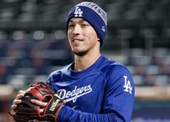 亮*太様 ドジャースオーセンティックアンダーシャツ Sサイズ大谷・山本由伸・佐々 海外S：ドジャース オーセンティックコレクション 長袖シャツ