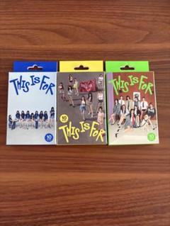 TWICE this is for ポラロイドバージョン　３種　開封済み