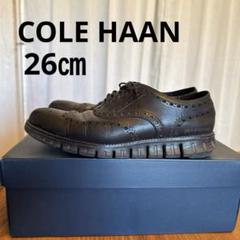 【COLE HAAN】ゼログランド メダリオン ブラック 26㎝のサムネイル