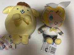 ピアプロ×サンリオキャラクターズ　ぬいぐるみ　リン　ポムポムプリン