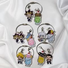 【新品未開封】遊戯王 けいさんキーホルダー 東映 テレビ朝日　a17-15 遊☆戯☆王5D's」アクリルキーホルダー（ミニキャラ/全8種