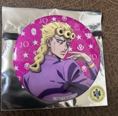 ジョルノ　グリッター缶バッジ　4点　ジョジョワールド JOJO WORLD ジョルノ・ジョバァーナ グリッター缶バッジ6点 ジョジョ