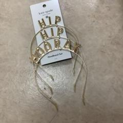 【kate spade】ケイトスペード 海外限定 未使用品 カチューシャ パール kate spade】ケイトスペード 海外限定 未使用品 カチューシャ