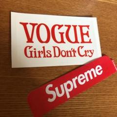 SUPREME &girls don't cry verdy ステッカーセット