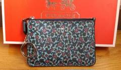 コーチ COACH コインケース 小銭入れ パスケース ミックス フラワー 花柄