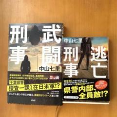 中山七里「武闘刑事」「逃亡刑事」2冊セット