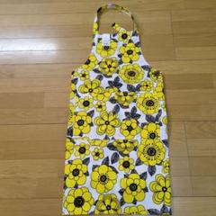 [マリメッコ］ marimekko エプロン 新品未使用 イエローのサムネイル