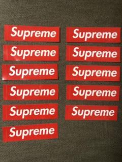 Supreme ステッカー シュプリーム