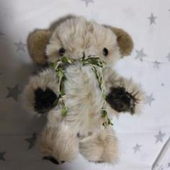 クマ　ぬいぐるみ　テディベア　ハンドメイド