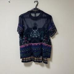 sacai キャミソール&シアーブラウス