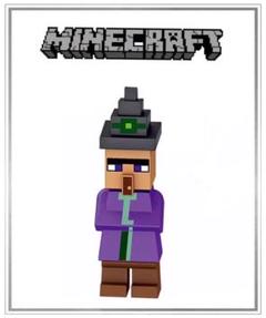 マイクラ ウィッチ ミニフィグ LEGO レゴ互換 マインクラフト ブロック