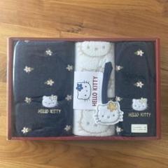 【超レア】ハローキティ タオルセット1997年　箱入り未使用品 超レア】ハローキティ タオルセット1997年 箱入り未使用品