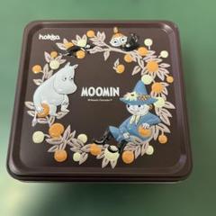 ムーミン　空き缶　お菓子缶