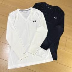 【UNDER ARMOUR】アイソチルロングスリーブVネックベースレイヤー