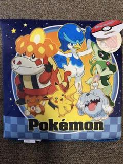 ポケットモンスター　ポケモン　座布団 シートクッション 学童用 ネイビー
