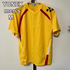 YONEX ヨネックス メンズ Tシャツ 半袖 バドミントン テニス 黄色 M