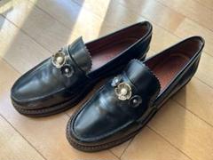 COACH ブラック レザー ローファー COACH ブラックレザー ローファー - メルカリ
