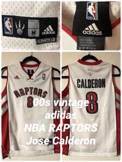 ビンテージ 00s NBA adidas キッズM ユニフォーム　カルデロン