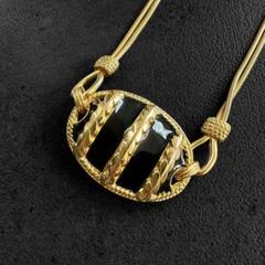 LANVIN Vintage Gold choker necklace