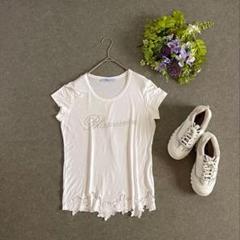 Blumarine Tシャツ・カットソー ホワイト系 2025年最新】BLUMARINE レディース 半袖(Tシャツ) Tシャツ