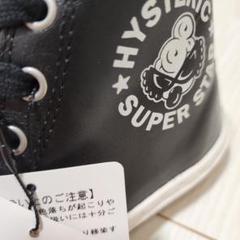 1・ヒスミニ 新品 レザー ハイカット スニーカー 19cm