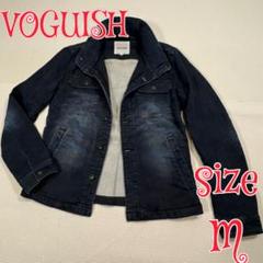 VOGUISH 迷彩スウェットデニムジャケット　インディゴ　M ボーギッシュ
