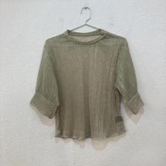 リビーアンドローズ Libby&Rose ラメシアートップス