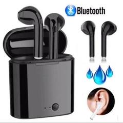 ワイヤレスイヤホン Bluetoothイヤホン i7s ブラック 最新版●