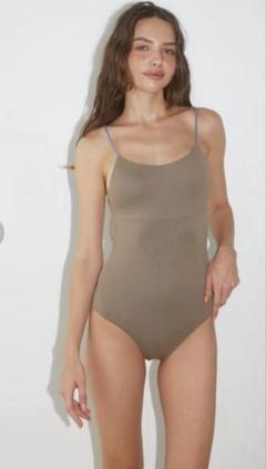 【新品　未使用✨】ALEXIA STAM ブラウン ワンピース水着 ALEXIA STAM 水着 Tessa /SEAコラボスイムウェア レディース