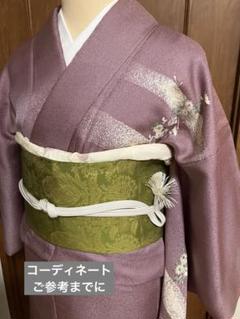 高級正絹訪問着 袷着物 臈纈刷毛目 上品！ パーティー お茶会