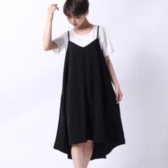 アース aラインキャミソールワンピース