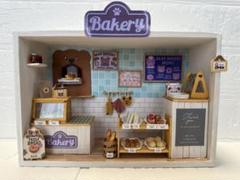 ミニチュア くまさんのパン屋さん【プレゼントにぴったり】省スペース ハンドメイド