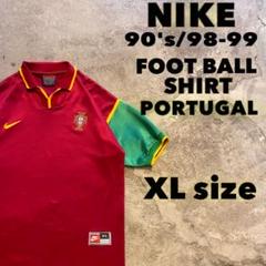 XL 90's/98-99 NIKE/ナイキ ポルトガル代表 フットボールシャツ