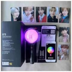 BTS ペンライト アミボム セット トレカ BTS ペンライト Ver.4 アミボム トレカ付 公式 新品未開封