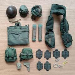 ミリタリーフィギュア装備セット☆G.I.ジョー☆兵士☆備品☆小物☆ソルジャー