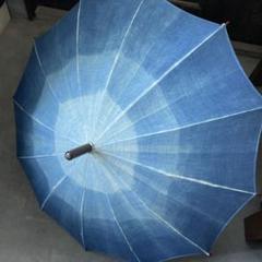 藍染麻日傘　鎌倉せいた呉服店購入。グラデーションがとても素敵　洋服でも使用OK‼︎ m65607537798_1.jpg?1722759295