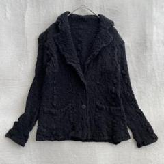 ISSEY MIYAKE レディースジャケット麻混　生成り ISSEY MIYAKE イッセイミヤケISSEY ナイロン混紡シャイニー
