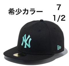 希少カラー ニューヨーク ヤンキース ニューエラ ティファニーブルー 青緑のサムネイル