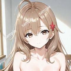 ゆ*き様 萌えタオル\"馬跳びアリューシア\"超厚手大判タオル&バスタオルシークレッ ゆ*き様 萌えタオル
