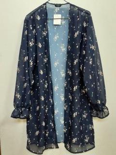 【タグ付き未使用】花柄ガウン