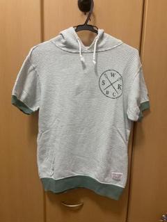 Gymphlex 半袖パーカー Mサイズ　日本製