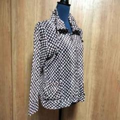 【ILE DE BONHEUR】 レディース　シースルートップス　ブラウス　L
