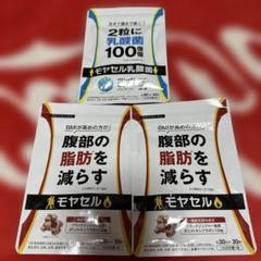 モヤセル　腹部の脂肪を減らす　モヤセル+モヤセル乳酸菌 計8袋 モヤセル 30粒✕2袋 腹部の脂肪を減らす - メルカリ