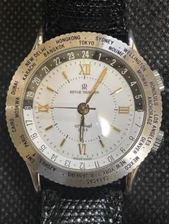 レビュートーメン　クリケット　GMT ワールドタイム　手巻き　世界1400本限定