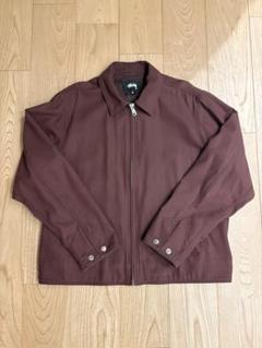 STSSY GARAGE JACKET GABARDINE